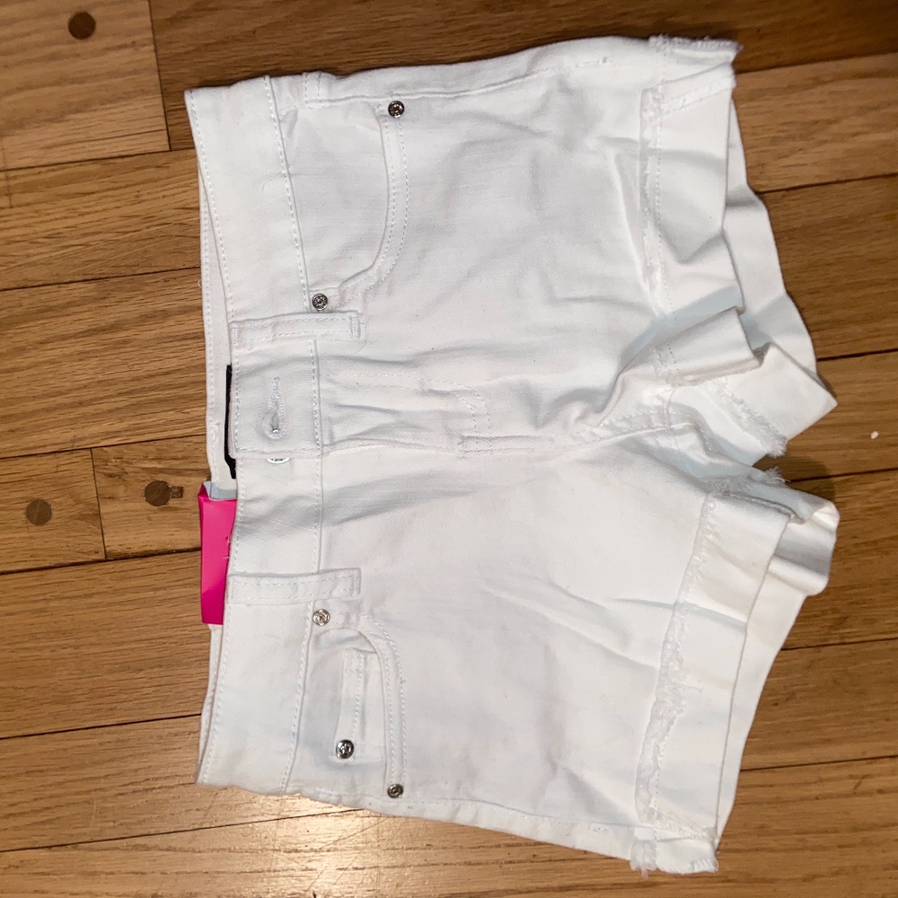 White Denim Shorts, Never Worn!